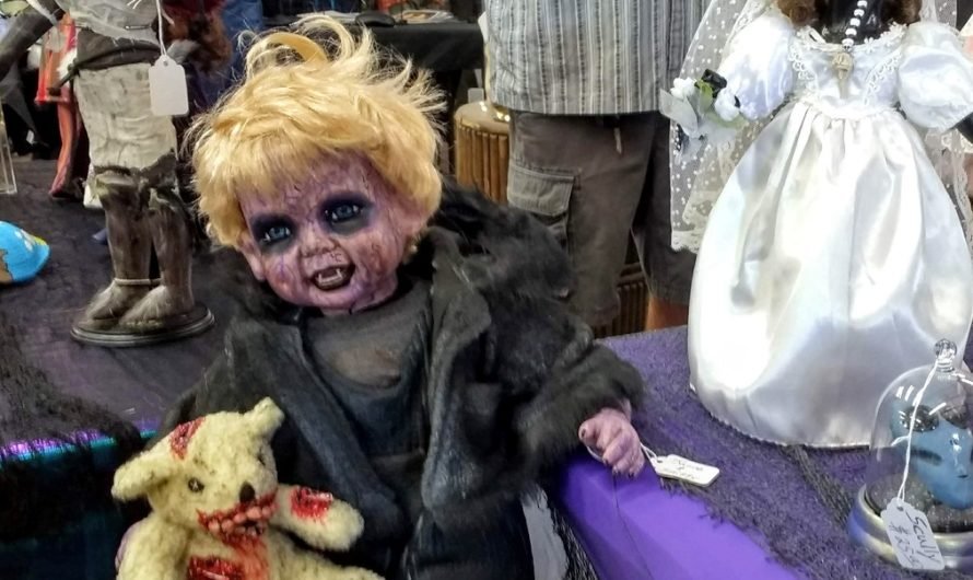 Which was odder? The stuff for sale? Or the people selling it at the Oddities Market?
