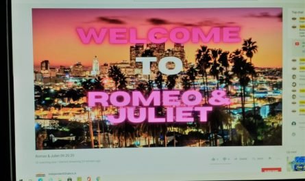 Romeo and Juliet title page