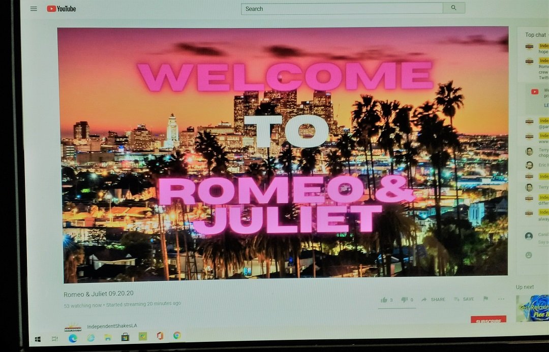 Romeo and Juliet title page