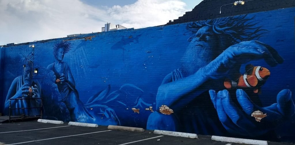 Finding Nemo mural Tucson AZ