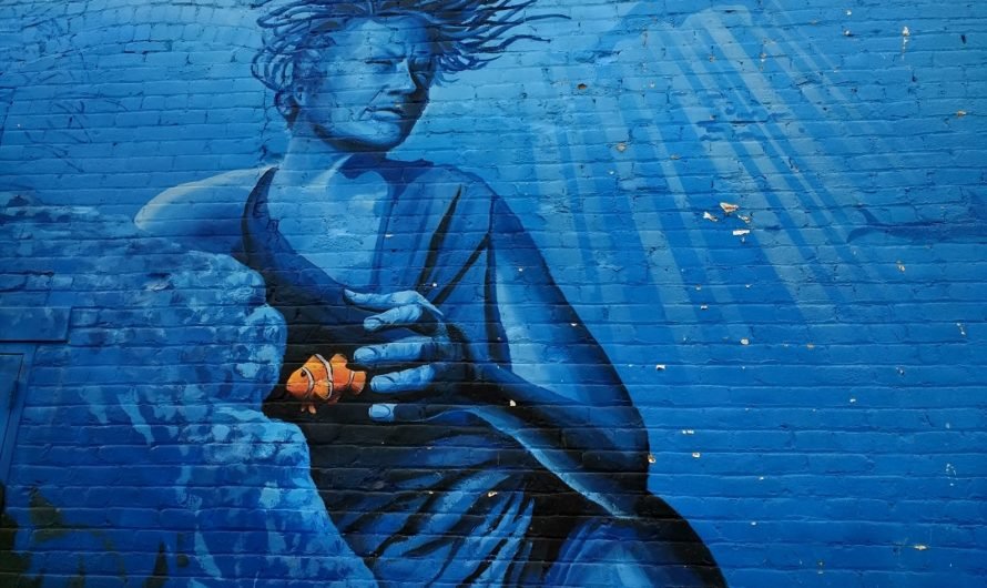 Undersea Nemo Mural has Surprising Models