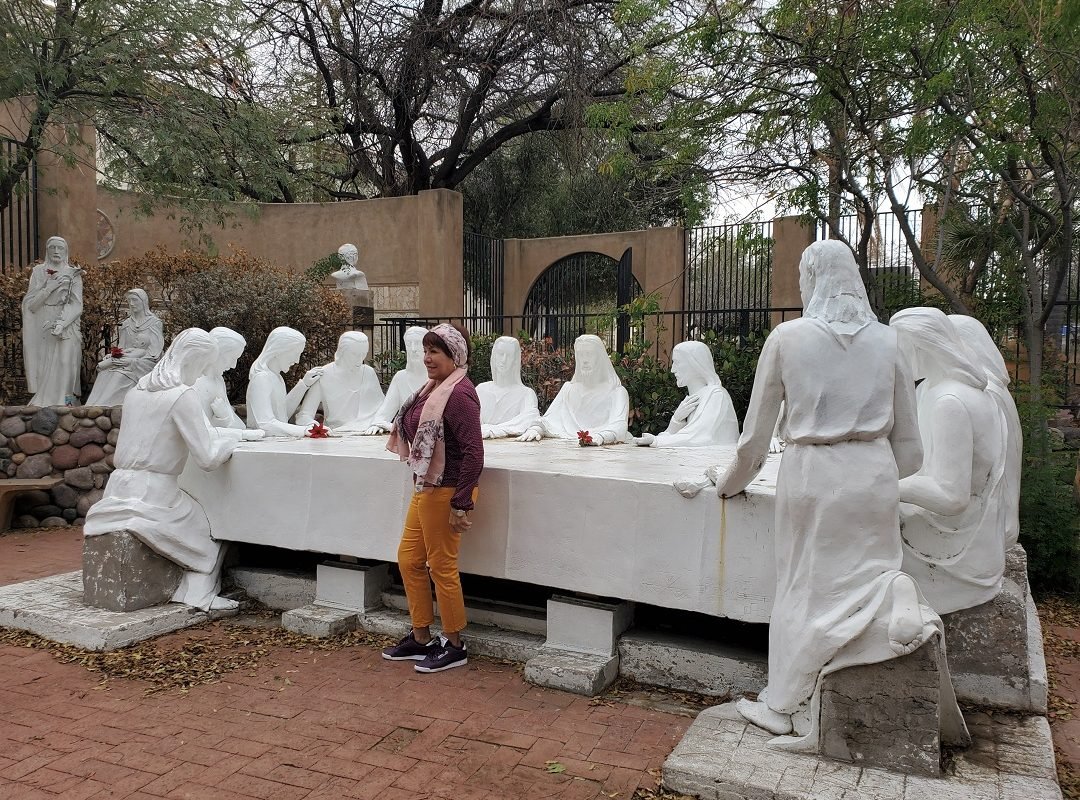 Last Supper sculpture by Felix Lucero Tucson