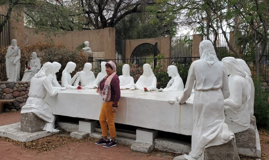 A WWI Vet sculpts Garden of Gethsemane in Tucson