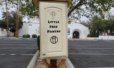 Little Free Pantry St Marks Church Tucson 2021