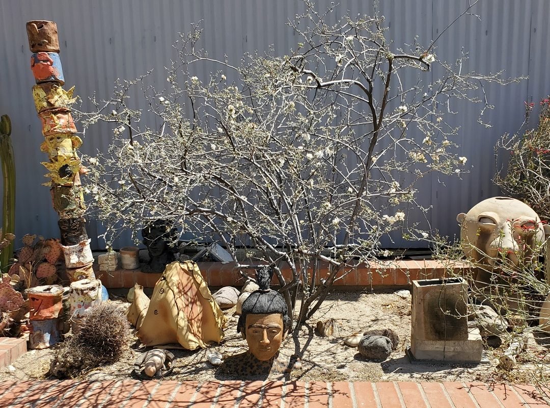 sculpture by Romero House ceramic studio