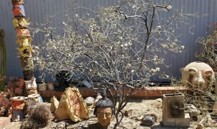 sculpture by Romero House ceramic studio