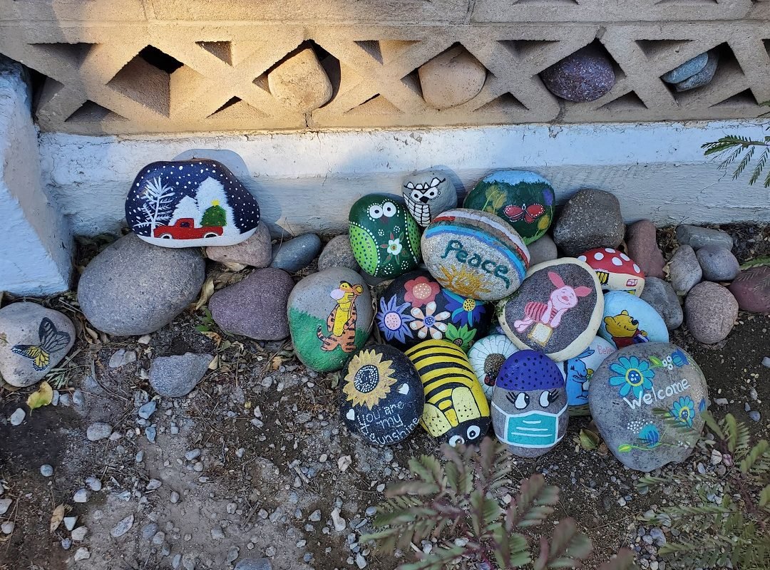 painted rocks Tucson Arizona