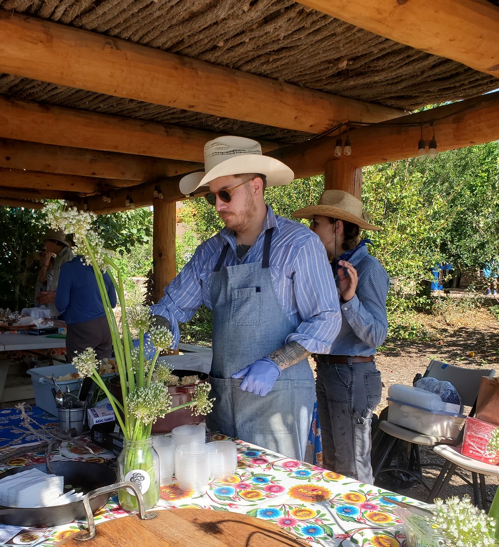 A bat house and figs at Tucson’s Garlic Fest I saw it in Tucson