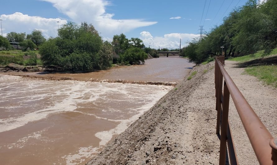 Santa Cruz River Before and After–no kayaks
