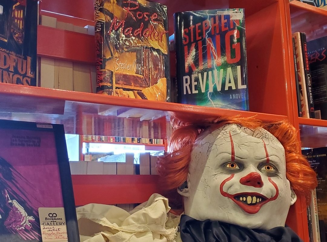 Bookman's Stephen King display