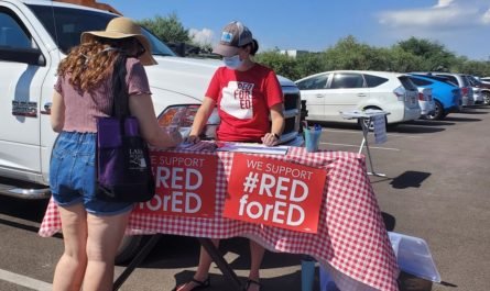 Red for Ed peitioner Tucson 2021