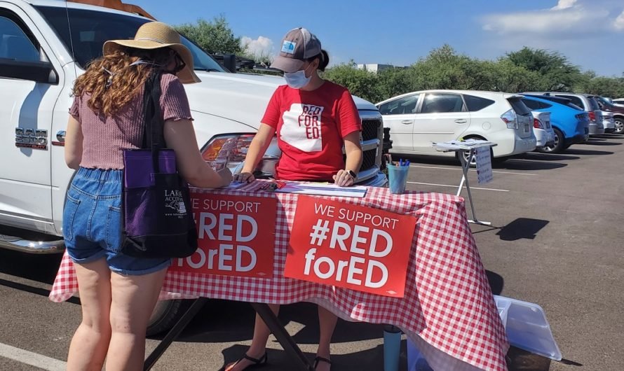 Politics heating up in the parking lot