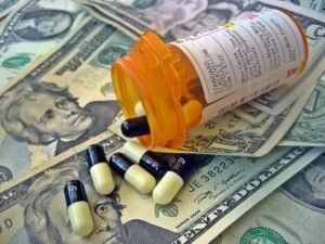 prescription meds and money