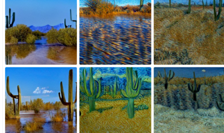 artificial intelligence art of Tucson in flood I Saw It In Tucson