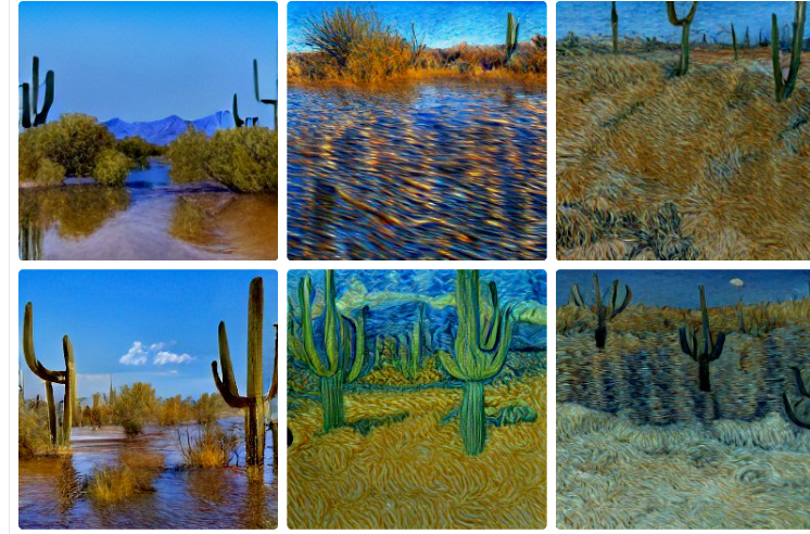 Artificial Intelligence art you create with words