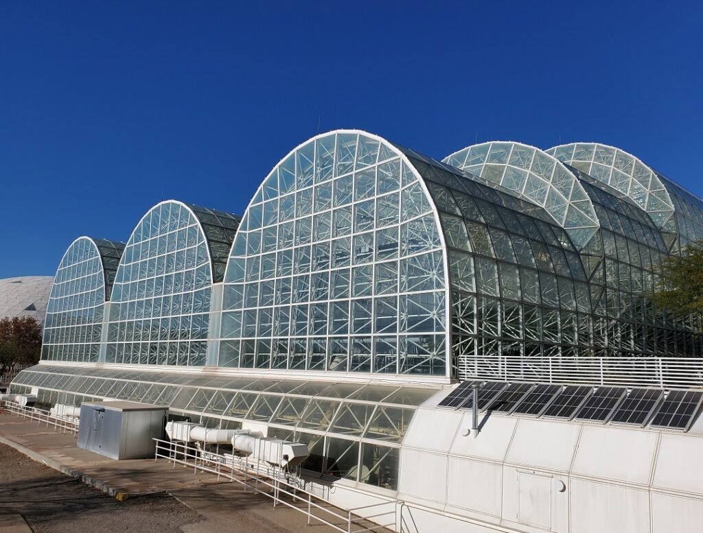 Biosphere 2 buildiings