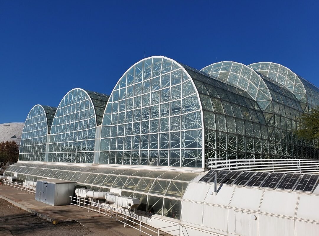Biosphere 2 buildiings