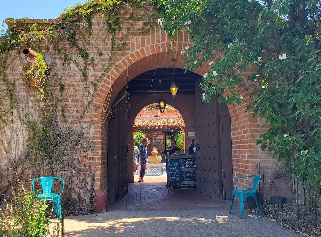 Tohono Chul bistro entry way Tucson AZ