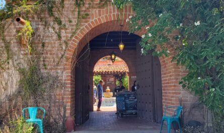 Tohono Chul bistro entry way Tucson AZ