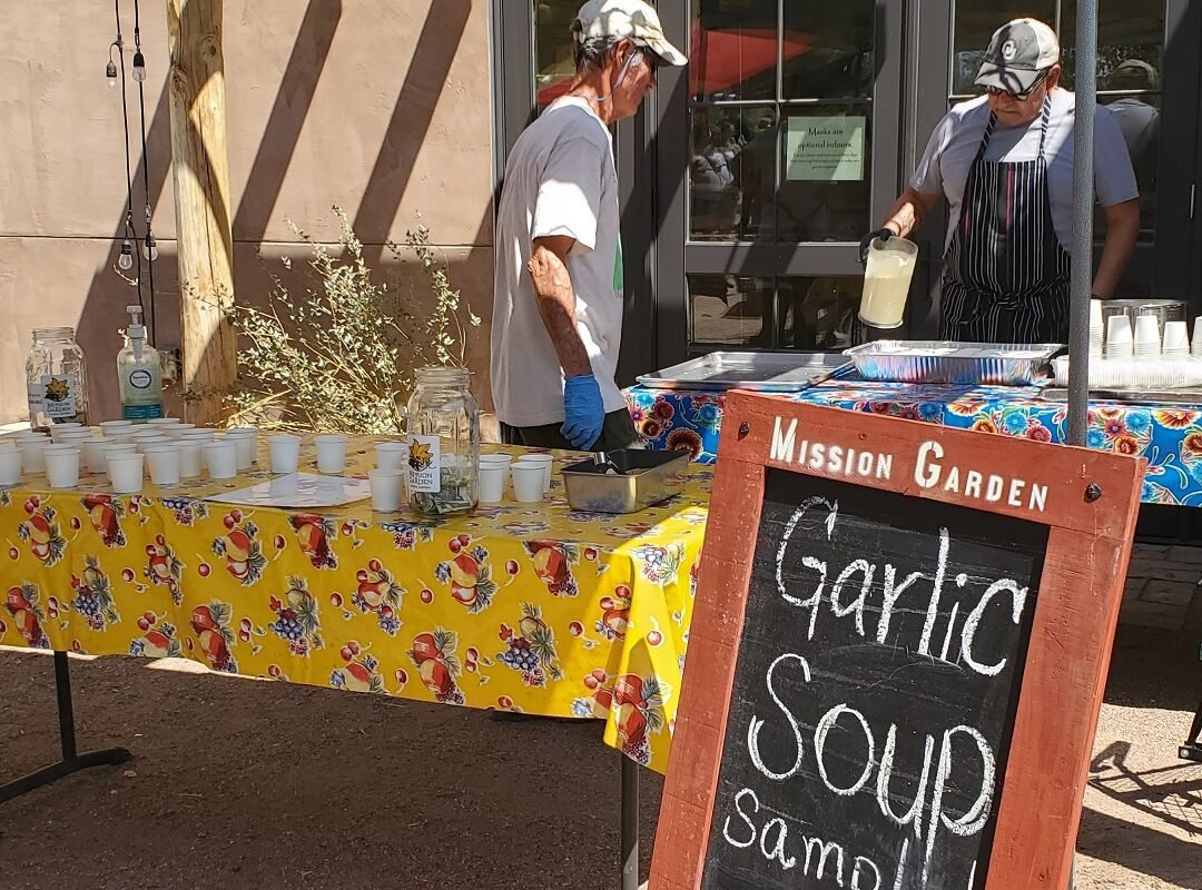 Garlic soup free samples
