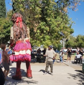 Amal the Syrian refugee puppet in Tucson