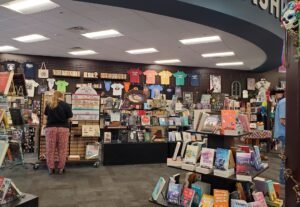 bookmans check out counter