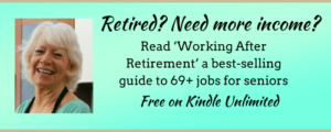 working after retirement ebook ad