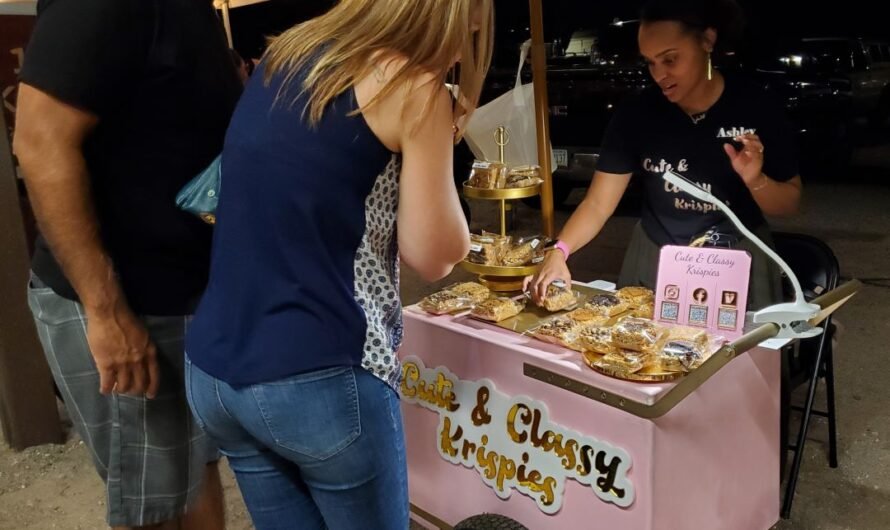 Traffic nightmare at the Vegan Night Market