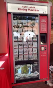 Giving Machine for charitable donations Tucson Nov 2024