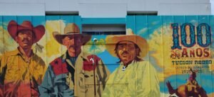 Rodeo mural in downtown Tucson