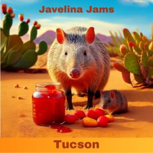 javelina jams mascot for i saw it in tucson