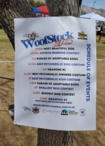 Woofstock dog adoption event Tucson 2025