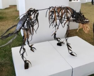 sculpture by student at Pima community college