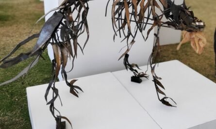sculpture by student at Pima community college