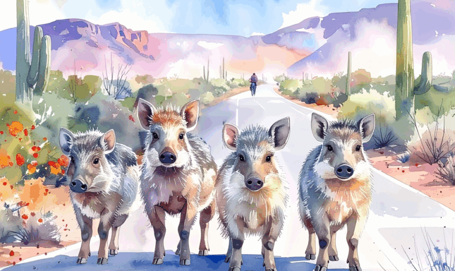 I have news! My book ‘Javelina Cousins and the Magic Compass’  published