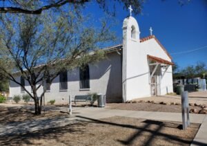 San Cosme chapel in Tucson Arizona