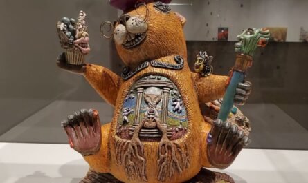 George Penaloza Beaver sculpture