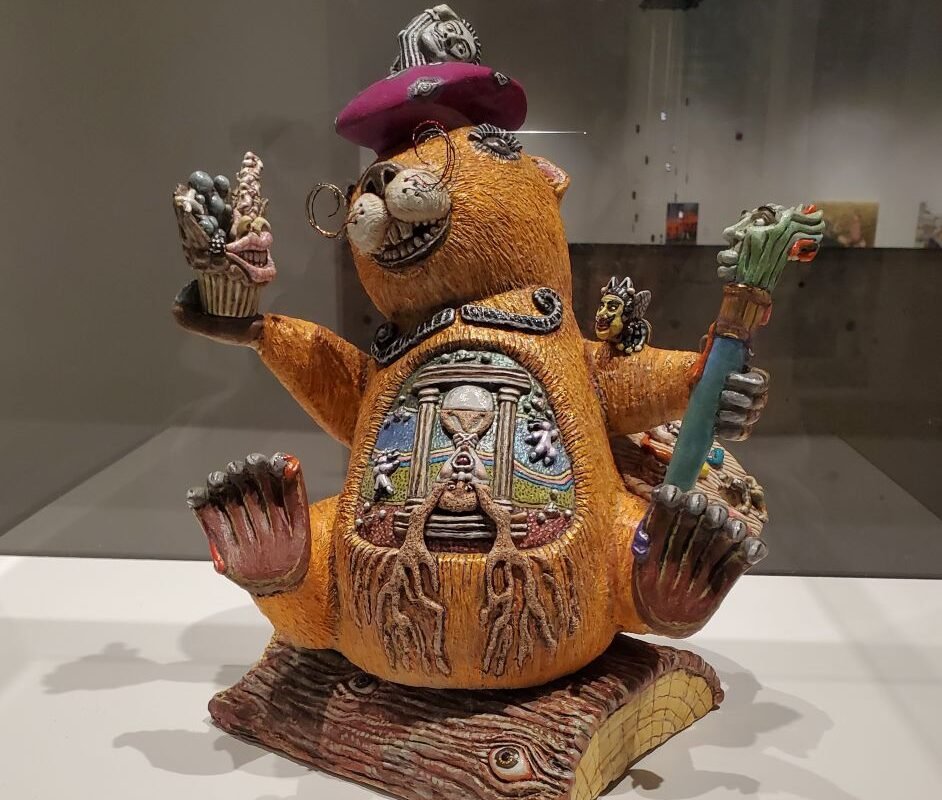 George Penaloza Beaver sculpture