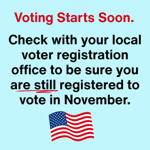 still registered to vote